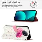 For Redmi Note 9T Global 3D Painting Horizontal Flip Leather Phone Case(Flower) - 3