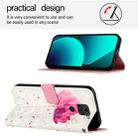 For Redmi Note 9 4G / Redmi 10X 4G 3D Painting Horizontal Flip Leather Phone Case(Flower) - 3