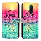 For Redmi 8 3D Painting Horizontal Flip Leather Phone Case(Chasing Dreams) - 2