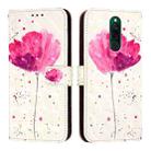 For Redmi 8 3D Painting Horizontal Flip Leather Phone Case(Flower) - 2