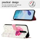 For Redmi Note 8 Pro 3D Painting Horizontal Flip Leather Phone Case(Flower) - 3