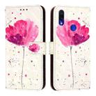 For Redmi Note 7 / Note 7 Pro / Note 7S 3D Painting Horizontal Flip Leather Phone Case(Flower) - 2