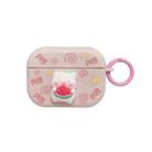 For AirPods Pro 2 Fresh 3D Piglet Pattern Earbuds Box PC Case - 1