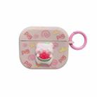 For AirPods 3 Fresh 3D Piglet Pattern Earbuds Box PC Case - 1