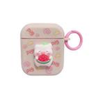 For AirPods 2 / 1 Fresh 3D Piglet Pattern Earbuds Box PC Case - 1
