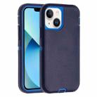 For iPhone 13 Robot Three-proof Life Waterproof Phone Case with Holder(Royal Blue + Blue) - 1