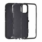 For iPhone 13 Robot Three-proof Life Waterproof Phone Case with Holder(Black) - 2