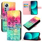 For Xiaomi 12 Pro / 12S Pro 3D Painting Horizontal Flip Leather Phone Case(Chasing Dreams) - 1