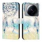 For Xiaomi 12S Ultra 3D Painting Horizontal Flip Leather Phone Case(Dream Wind Chimes) - 2