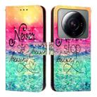 For Xiaomi 12S Ultra 3D Painting Horizontal Flip Leather Phone Case(Chasing Dreams) - 2