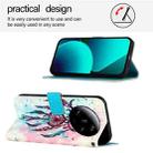 For Xiaomi 13 Ultra 3D Painting Horizontal Flip Leather Phone Case(Color Drop Wind Chimes) - 3