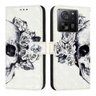 For Xiaomi 13T Global / 13T Pro Global 3D Painting Horizontal Flip Leather Phone Case(Skull) - 2