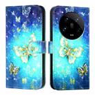 For Xiaomi 14 Ultra 3D Painting Horizontal Flip Leather Phone Case(Golden Butterfly) - 2