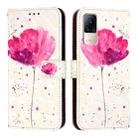 For Xiaomi Civi 1S 3D Painting Horizontal Flip Leather Phone Case(Flower) - 2