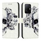 For Xiaomi Mi 10T 5G / Mi 10T Pro 5G 3D Painting Horizontal Flip Leather Phone Case(Skull) - 2