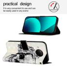 For Xiaomi Mi 10T Lite 5G 3D Painting Horizontal Flip Leather Phone Case(Skull) - 3