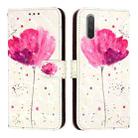 For Xiaomi Mi CC9e / Xiaomi Mi A3 3D Painting Horizontal Flip Leather Phone Case(Flower) - 2