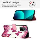 For Xiaomi Poco X3 GT 3D Painting Horizontal Flip Leather Phone Case(Rose Butterfly) - 3