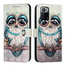 For Xiaomi Poco X3 GT 3D Painting Horizontal Flip Leather Phone Case(Grey Owl) - 2