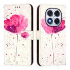For Xiaomi Poco X7 5G 3D Painting Horizontal Flip Leather Phone Case(Flower) - 2