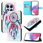 For Xiaomi Poco X7 5G 3D Painting Horizontal Flip Leather Phone Case(Color Drop Wind Chimes) - 1