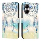 For Xiaomi Poco X7 Pro 5G 3D Painting Horizontal Flip Leather Phone Case(Dream Wind Chimes) - 2
