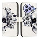 For Xiaomi Civi 5 Pro 3D Painting Horizontal Flip Leather Phone Case(Skull) - 2