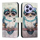For Xiaomi Civi 5 Pro 3D Painting Horizontal Flip Leather Phone Case(Grey Owl) - 2