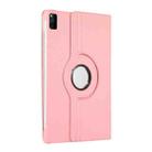 For Huawei MatePad SE 11 360 Degree Rotation Litchi Texture Leather Tablet Case(Pink) - 3