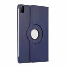 For Huawei MatePad SE 11 360 Degree Rotation Litchi Texture Leather Tablet Case(Dark Blue) - 3