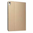 For Huawei MatePad SE 11 Voltage Elastic Leather TPU Protective Case with Holder(Gold) - 3