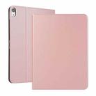 For Huawei MatePad SE 11 Voltage Elastic Leather TPU Protective Case with Holder(Rose Gold) - 1