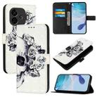 For vivo iQOO Z9 / iQOO Z9 Turbo 3D Painting Horizontal Flip Leather Phone Case(Skull) - 1