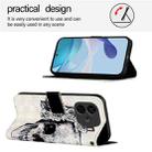 For vivo iQOO Z9 / iQOO Z9 Turbo 3D Painting Horizontal Flip Leather Phone Case(Skull) - 3