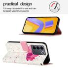 For vivo V27 Global / V27 Pro Global 3D Painting Horizontal Flip Leather Phone Case(Flower) - 3