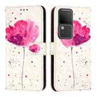 For vivo V30 5G Global / V30 Pro 5G Global 3D Painting Horizontal Flip Leather Phone Case(Flower) - 2