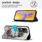 For vivo V30 5G Global / V30 Pro 5G Global 3D Painting Horizontal Flip Leather Phone Case(Grey Owl) - 3