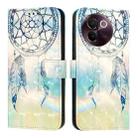 For vivo V30e Global 3D Painting Horizontal Flip Leather Phone Case(Dream Wind Chimes) - 2