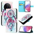 For vivo X100 3D Painting Horizontal Flip Leather Phone Case(Color Drop Wind Chimes) - 1