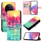 For vivo X100 Pro 3D Painting Horizontal Flip Leather Phone Case(Chasing Dreams) - 1