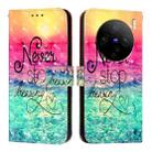 For vivo X100s 3D Painting Horizontal Flip Leather Phone Case(Chasing Dreams) - 2