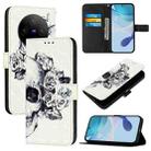 For vivo X100s 3D Painting Horizontal Flip Leather Phone Case(Skull) - 1