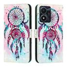 For vivo Y02s / Y16 / Y35 5G 3D Painting Horizontal Flip Leather Phone Case(Color Drop Wind Chimes) - 2