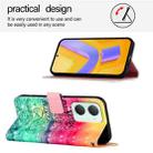 For vivo Y03 Global 3D Painting Horizontal Flip Leather Phone Case(Chasing Dreams) - 3