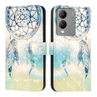 For vivo Y17s 4G Global / 5G India 3D Painting Horizontal Flip Leather Phone Case(Dream Wind Chimes) - 2
