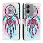 For vivo Y17s 4G Global / 5G India 3D Painting Horizontal Flip Leather Phone Case(Color Drop Wind Chimes) - 2