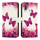 For vivo Y17 / Y15 / Y12 / Y11 3D Painting Horizontal Flip Leather Phone Case(Rose Butterfly) - 2
