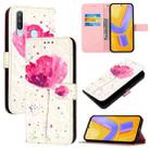 For vivo Y17 / Y15 / Y12 / Y11 3D Painting Horizontal Flip Leather Phone Case(Flower) - 1