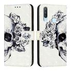 For vivo Y17 / Y15 / Y12 / Y11 3D Painting Horizontal Flip Leather Phone Case(Skull) - 2