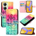 For vivo Y27 4G Global 3D Painting Horizontal Flip Leather Phone Case(Chasing Dreams) - 1